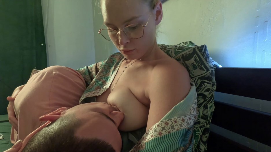 Hot Princess - Stepson comforted in Her Bed - MILF Nursing Fantasy